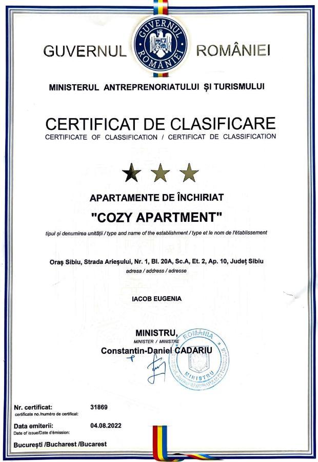 Cozy Residence سيبيو المظهر الخارجي الصورة